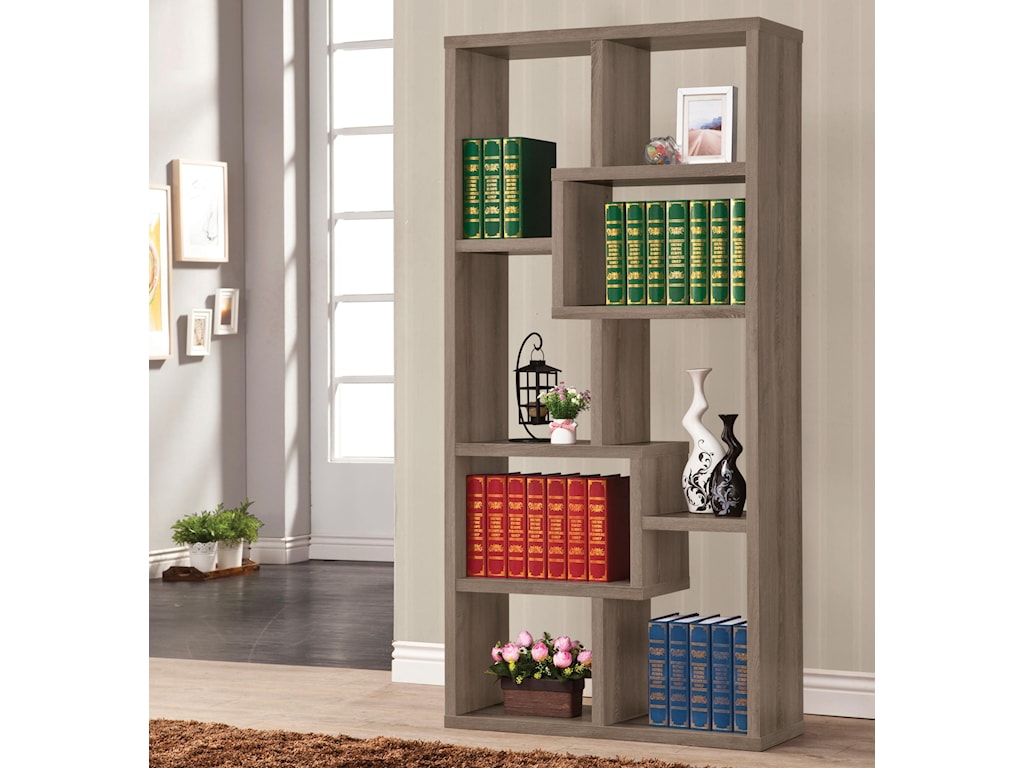 Coaster Bookcases 800510 Multiple Cubed Rectangular Bookcase