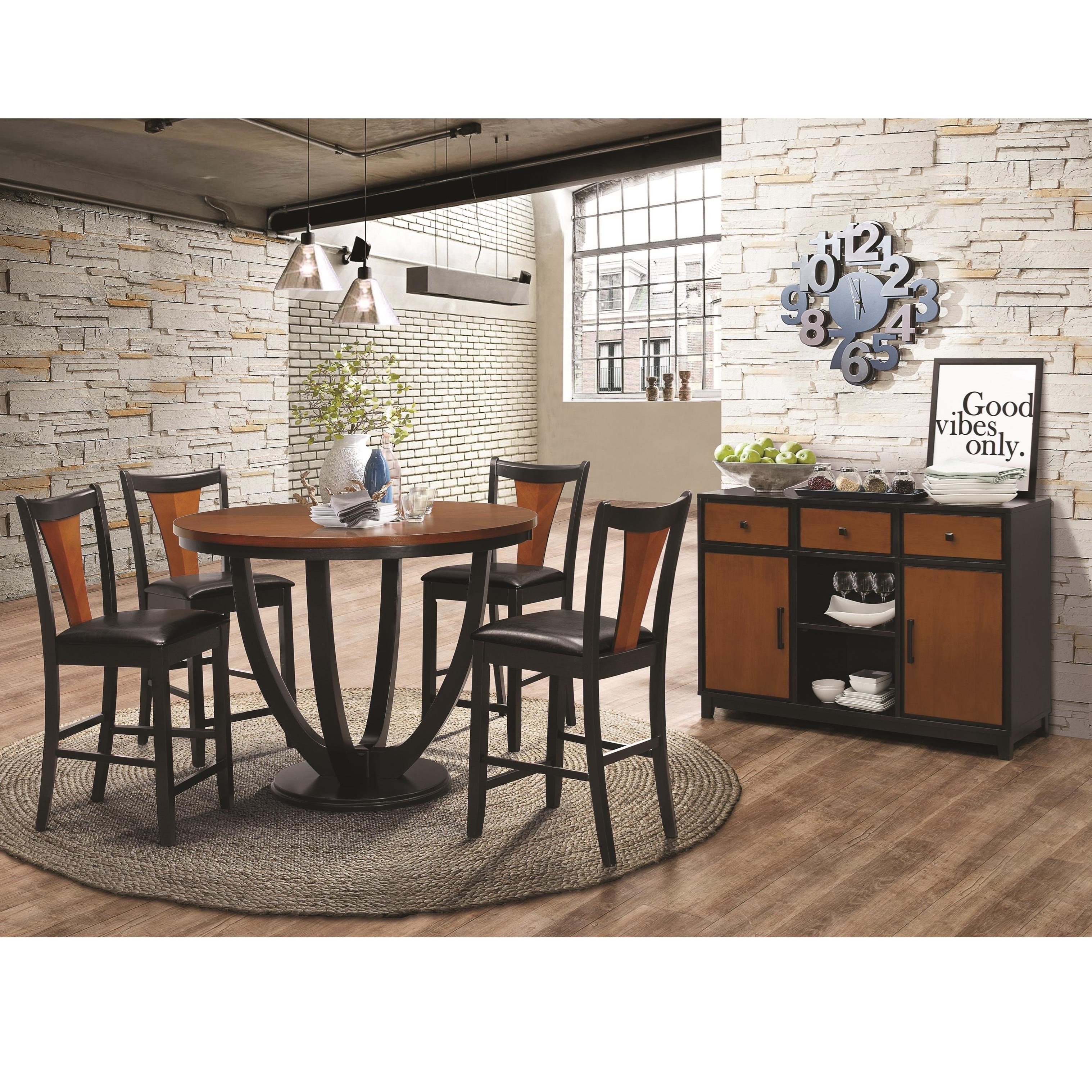 Coaster Boyer Casual Dining Room Group Rife S Home Furniture
