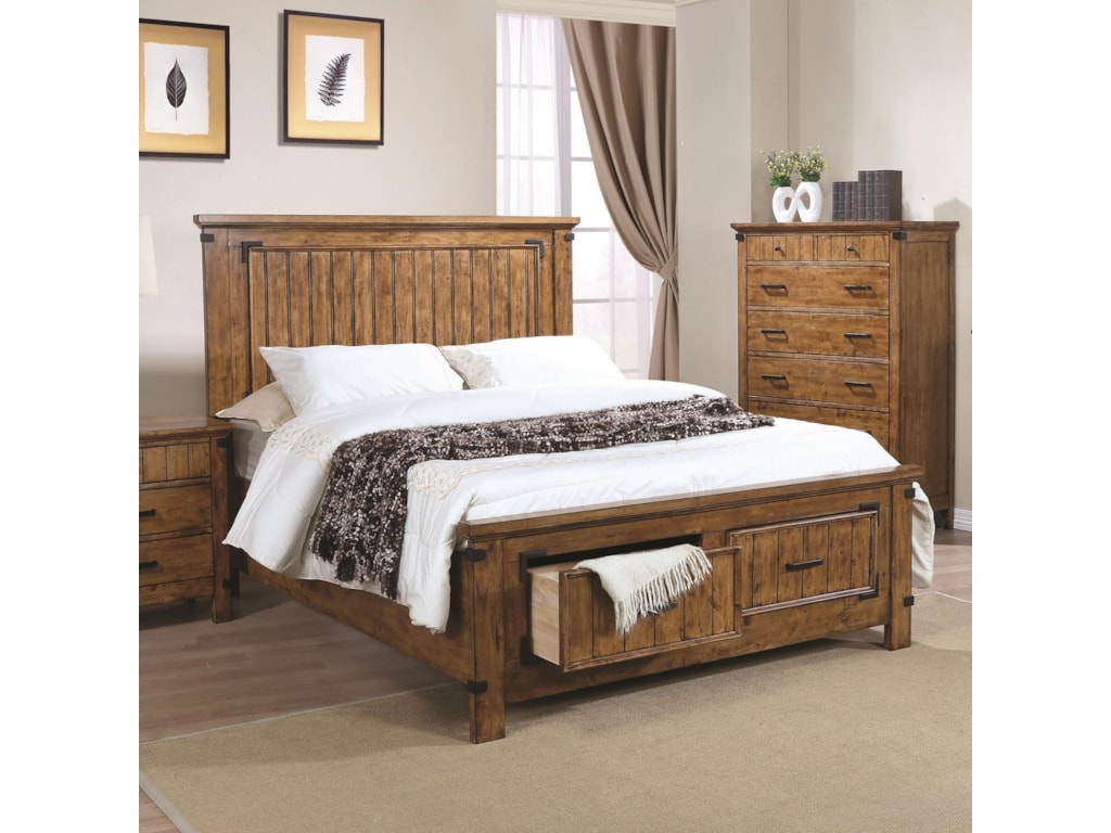 Coaster BrennerCalifornia King Storage Bed