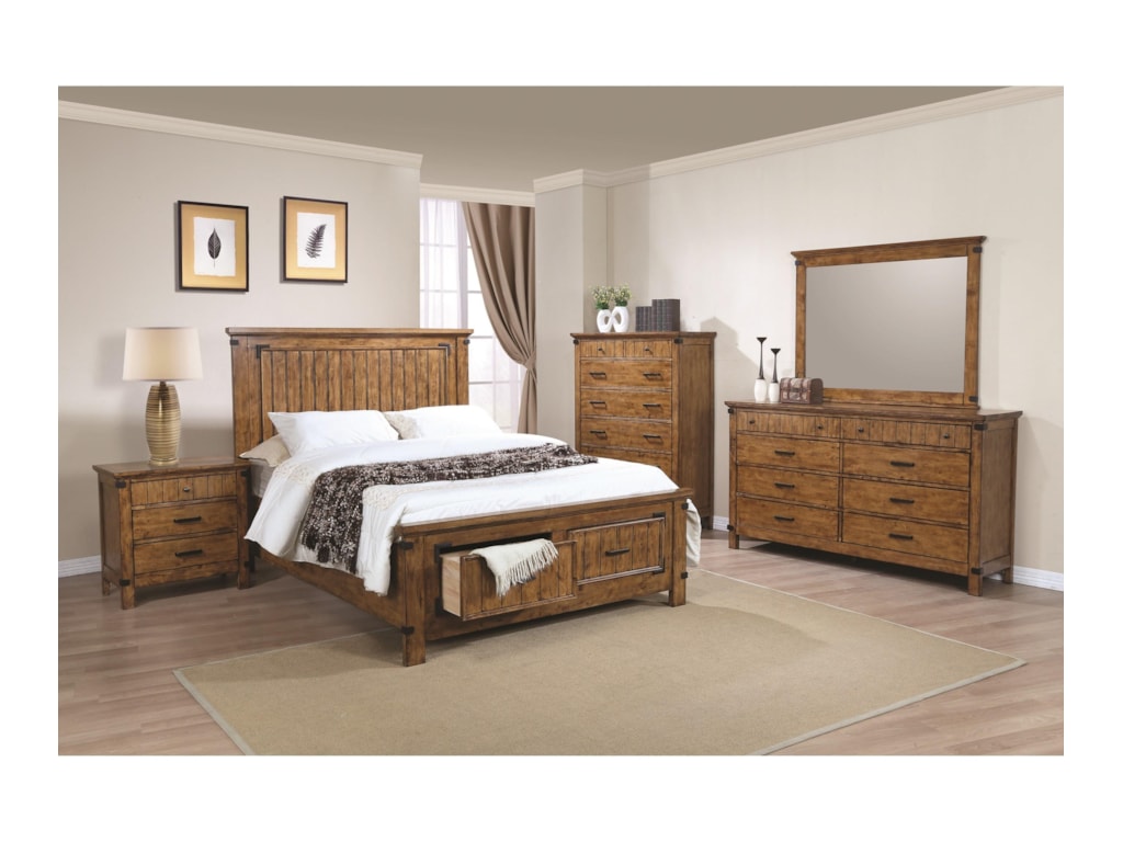 Coaster BrennerQueen Storage Bed