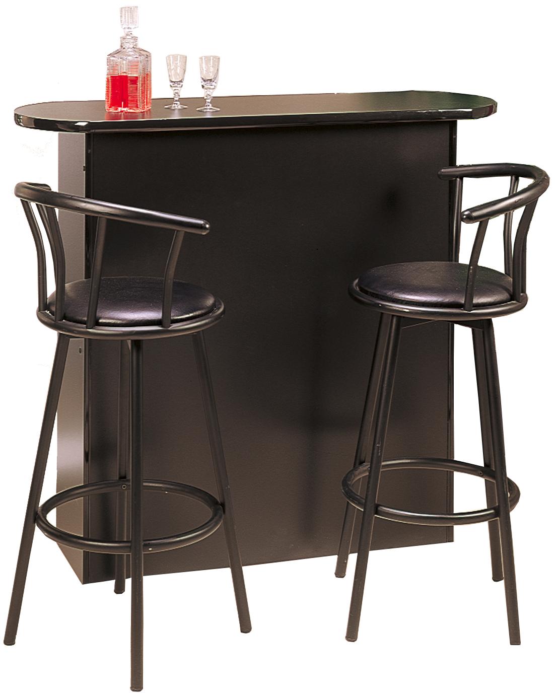 Coaster Buckner 29" Casual Metal Bar Stool with Faux Leather Swivel