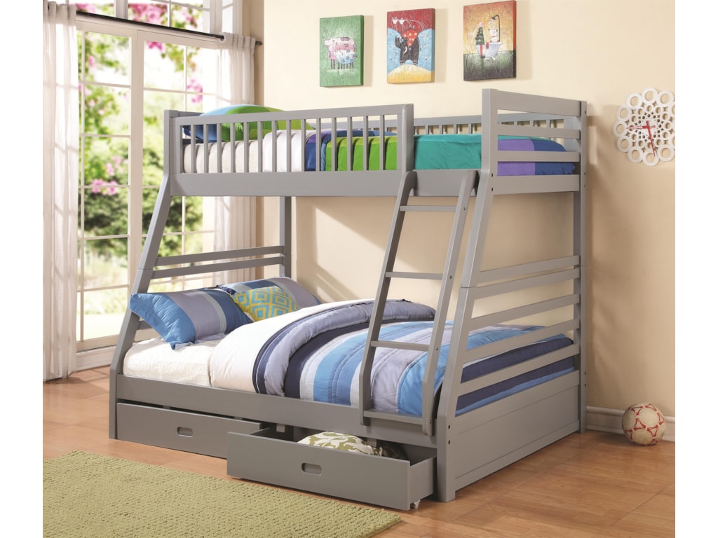 Coaster BunksTwin over Full Bunk Bed