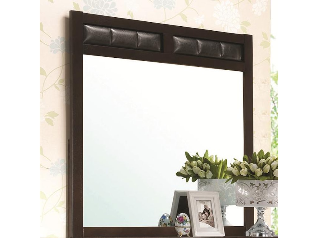 Fine Furniture Carlton 202094 Dresser Mirror With Upholstered
