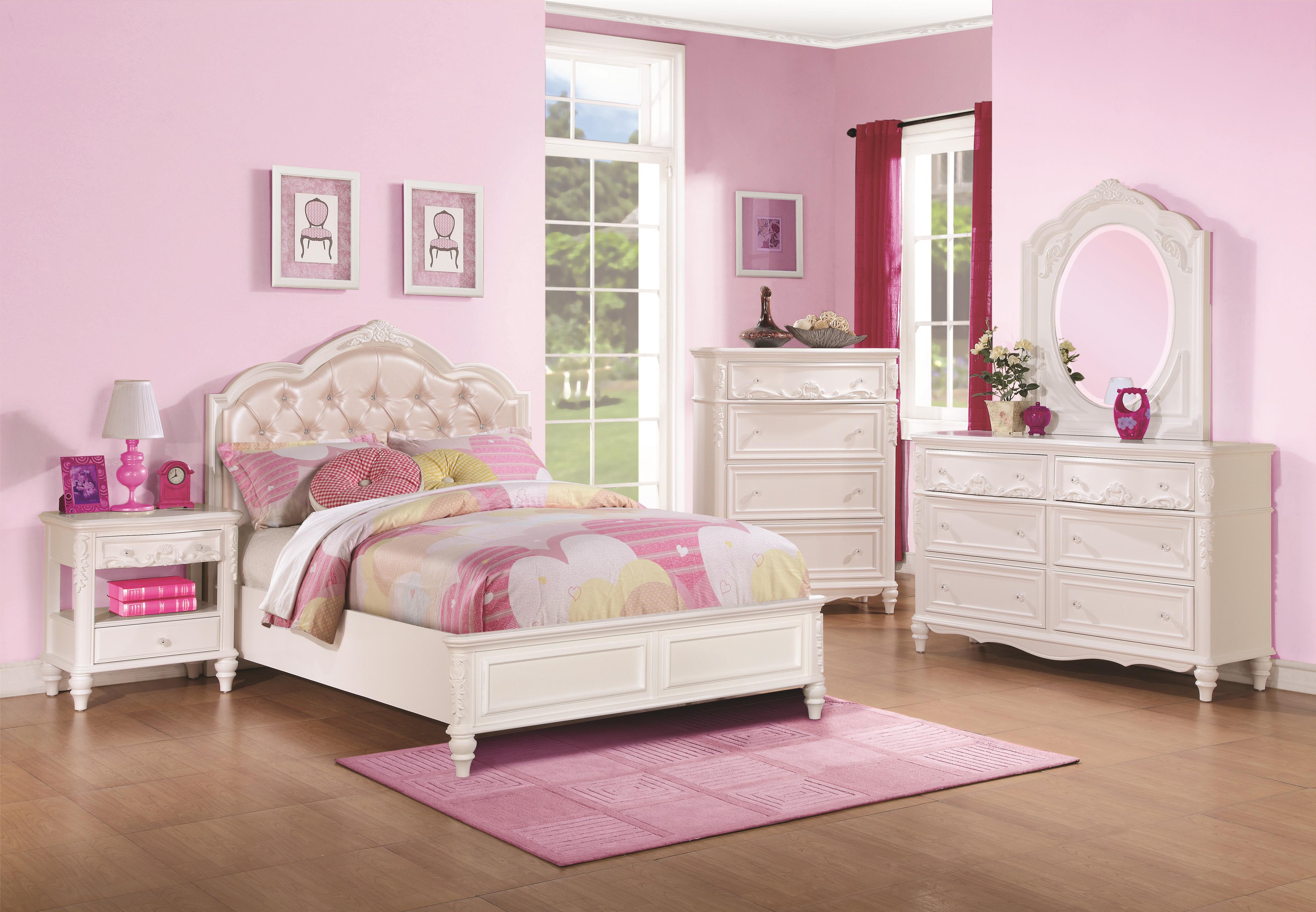 twin size bed for little girl