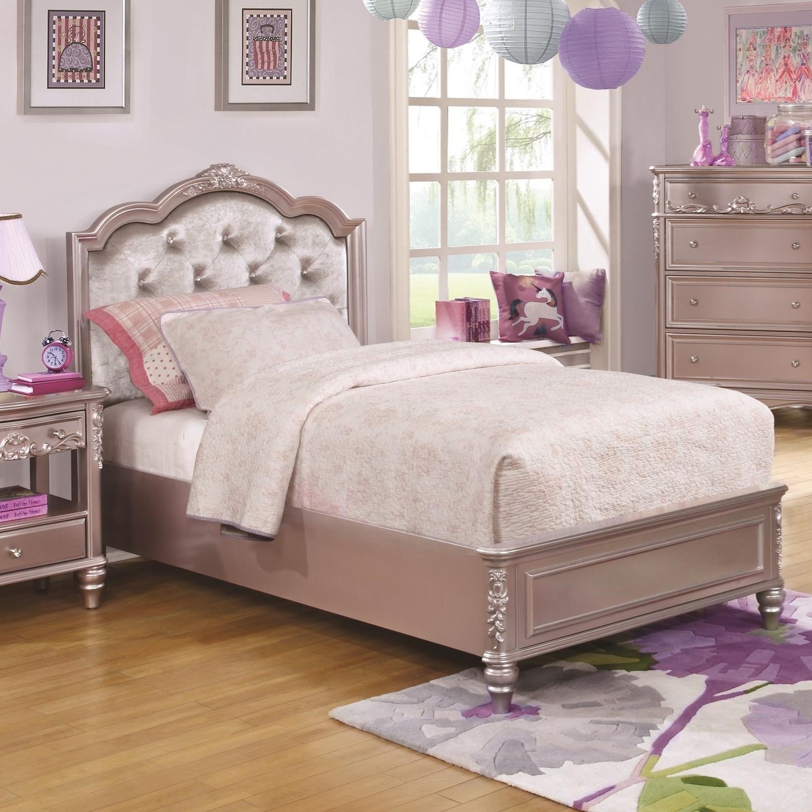 girl twin bed headboard