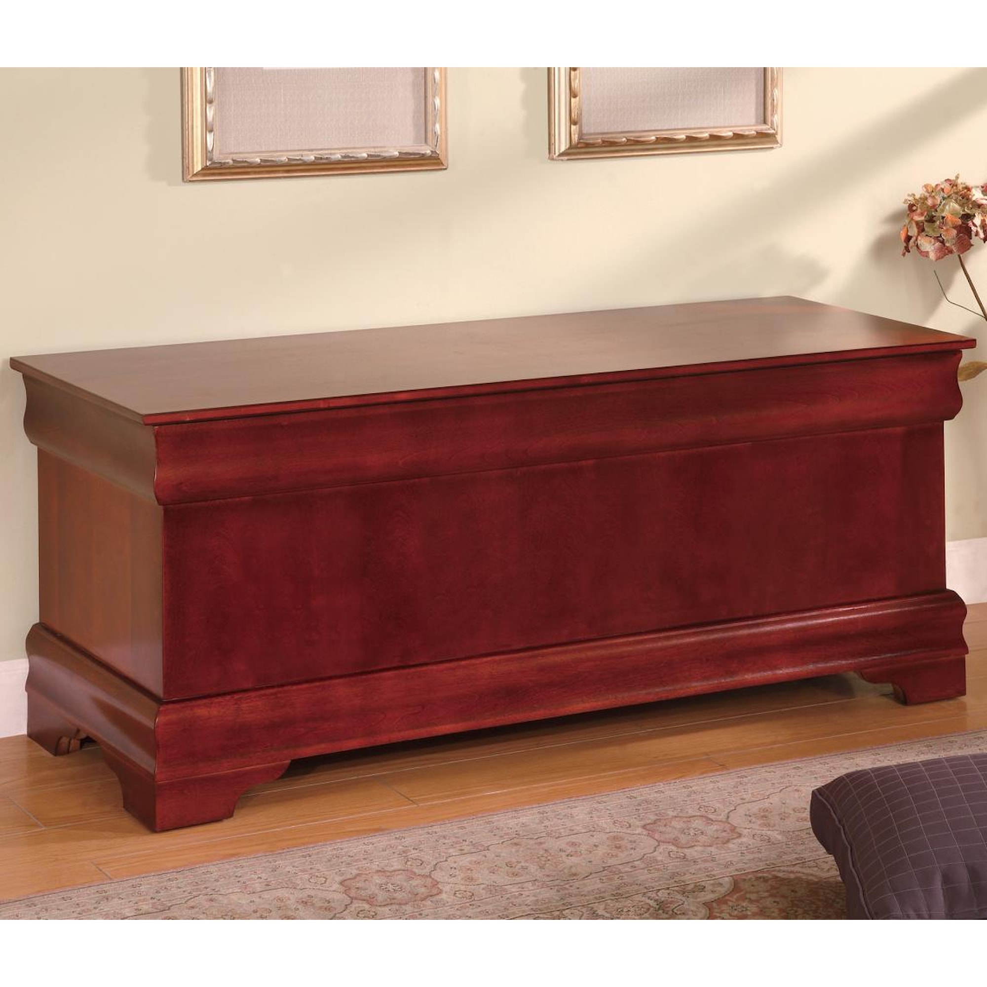 Coaster Cedar Chests 900022 Louis Philippe Style Cedar Chest-RTA, Arwood's  Furniture