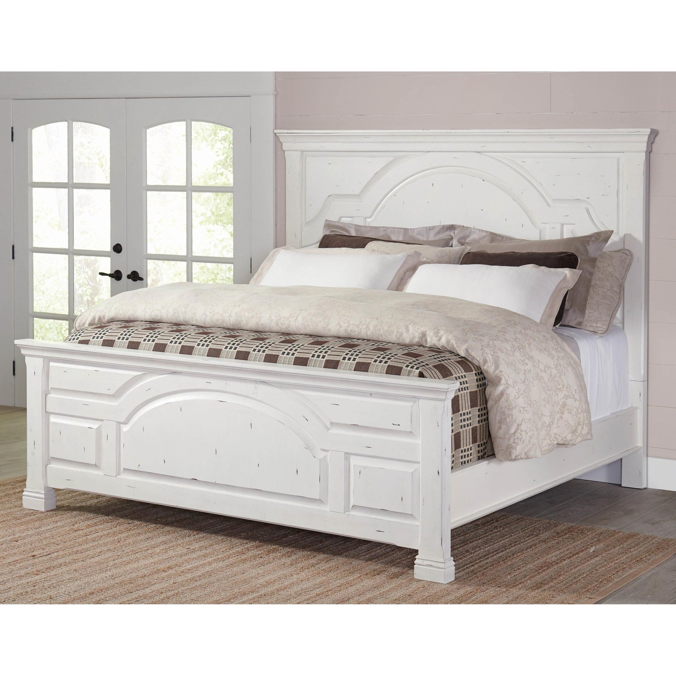 Coaster Celeste Rustic King Bed A1 Furniture Mattress Panel Beds
