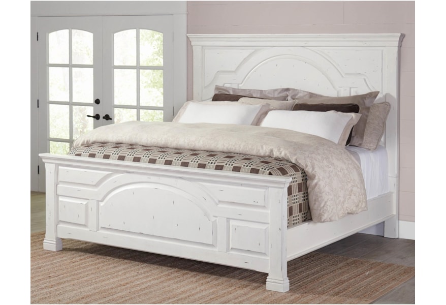 Coaster Celeste Rustic King Bed A1 Furniture Mattress Panel Beds