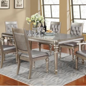 Coaster Danette Rectangular Dining Table With Leaf Standard Furniture Dining Tables