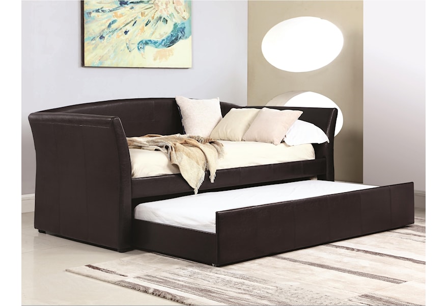 Coaster Daybeds By Coaster Upholstered Daybed With Trundle Value