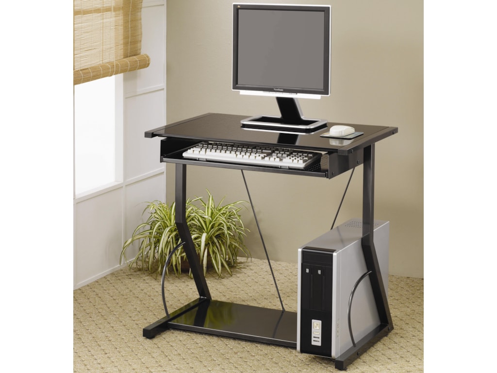 Coaster Contemporary Computer Desk With Keyboard Tray Aladdin Home Coaster Contemporary Computer Desk With Keyboard Tray