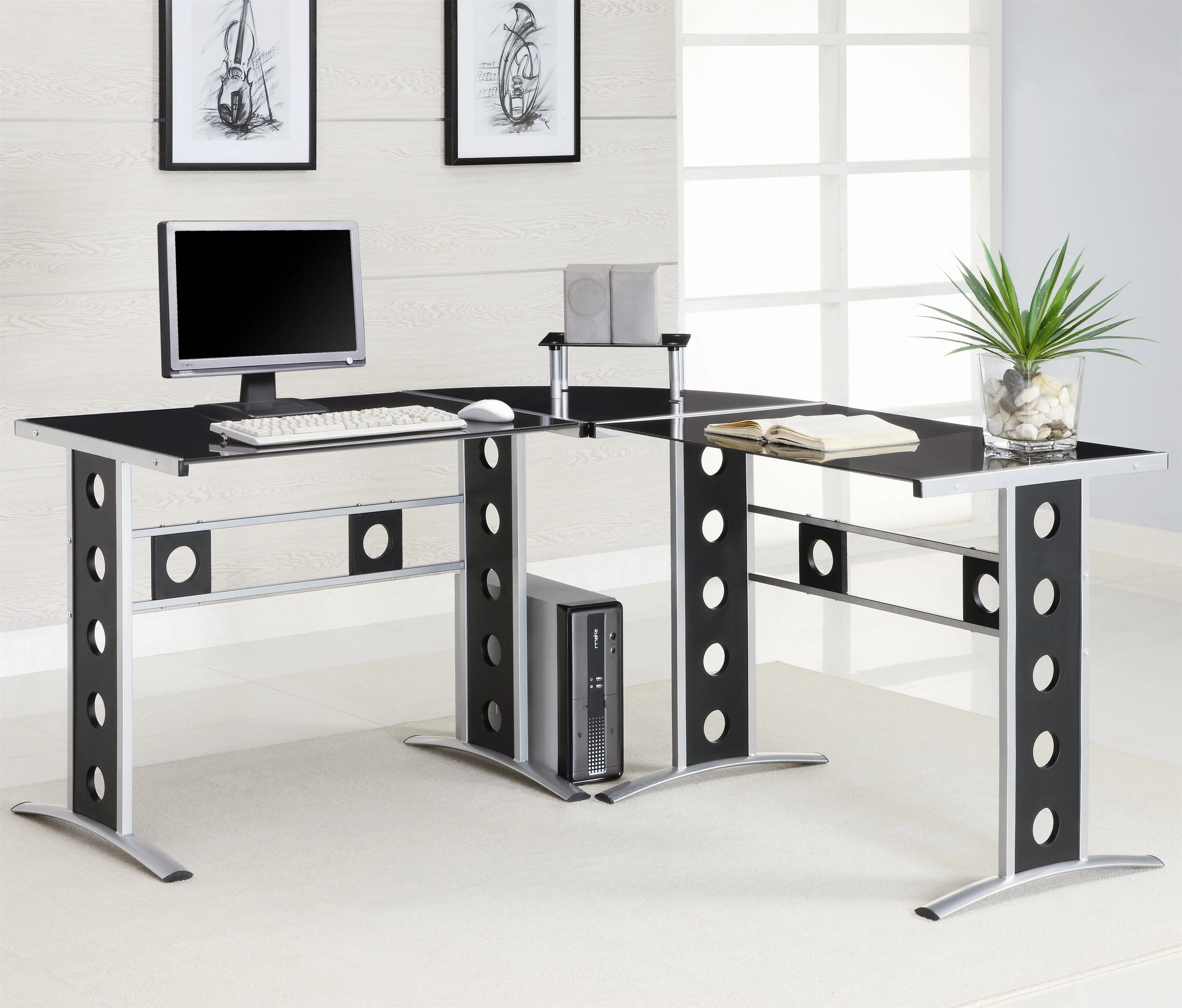 Modern L-Shaped Desks - Foter