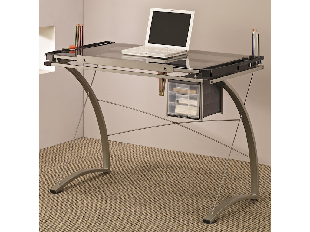Coaster 800986 Artist Drafting Table Desk Sam Levitz Outlet