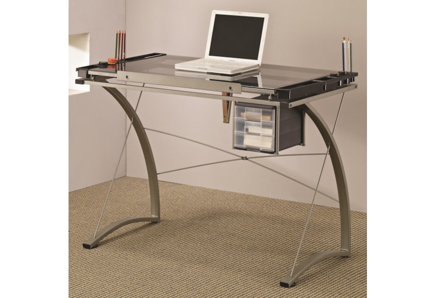 Coaster Artist Drafting Table Desk Standard Furniture Table Desks Writing Desks