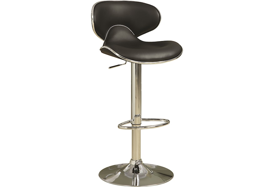 DALFRED Bar stool, black - IKEA