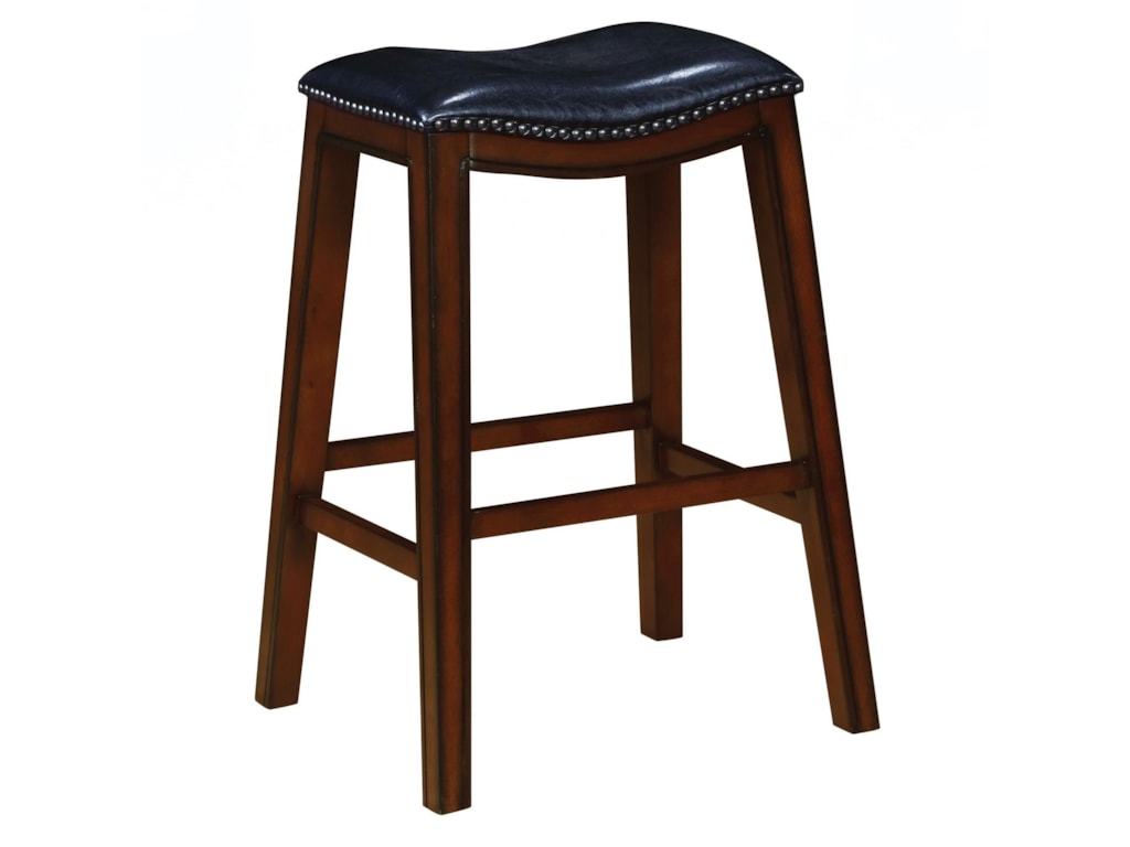 Coaster Dining Chairs And Bar Stools Upholstered Backless Stool Coaster Dining Chairs And Bar Stools Upholstered Backless Stool With Nailhead Trim