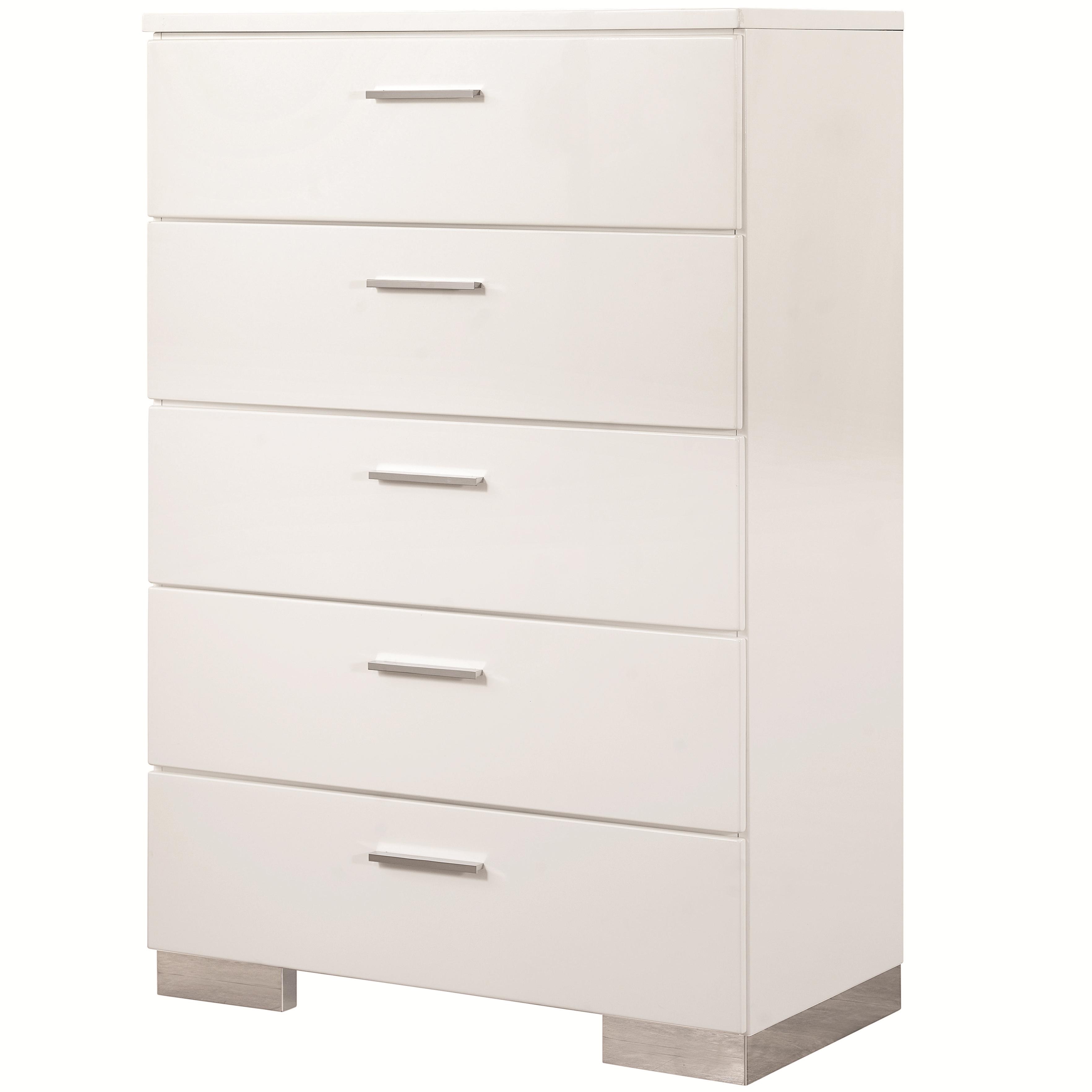 Coaster Felicity 203505 Chest Of Drawers With 5 Drawers Dunk