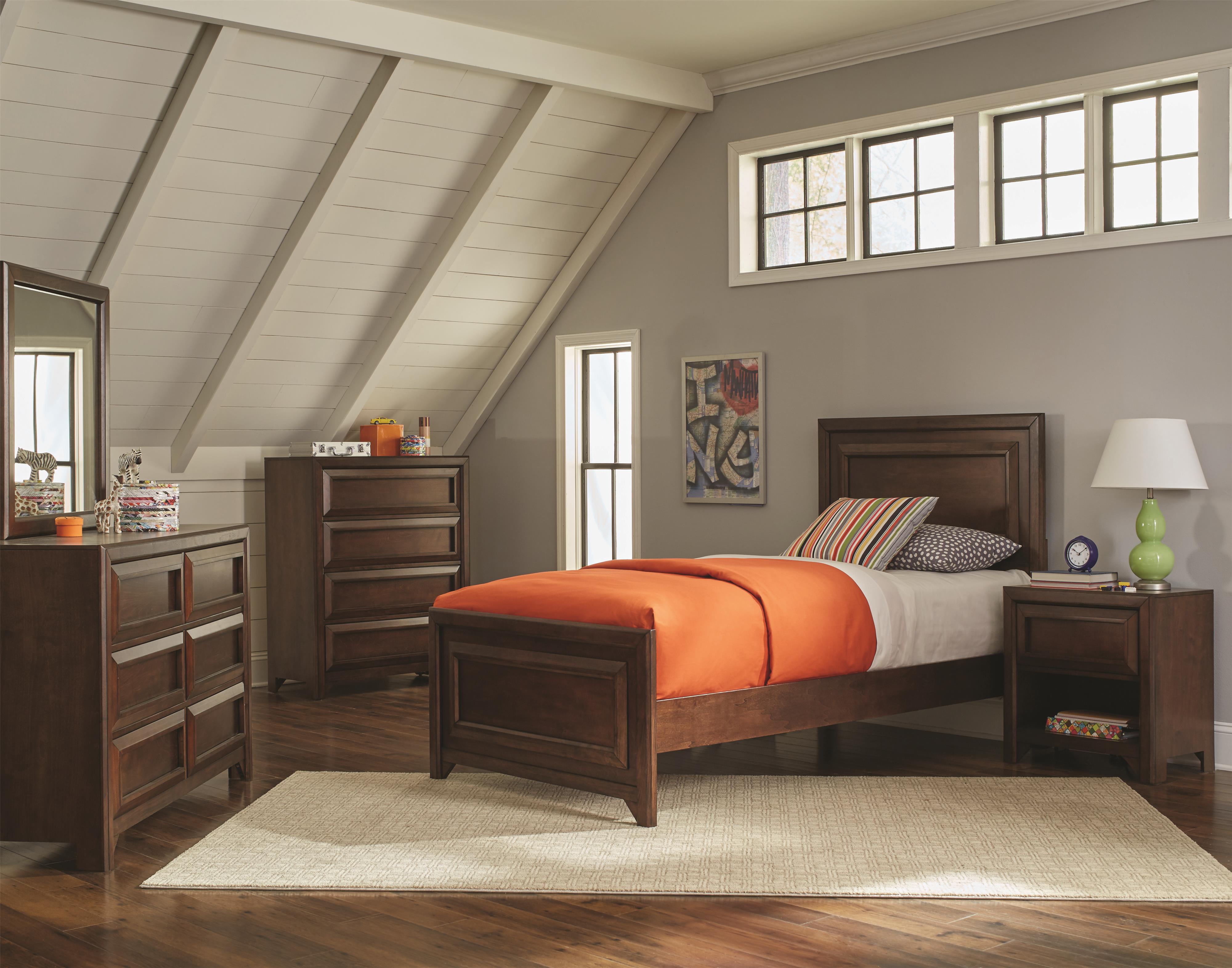 Michael Alan Csr Select Greenough Twin Bedroom Group Michael Alan Furniture Design Bedroom Groups