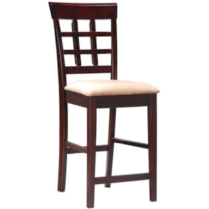 Coaster Mix Match 24 Wheat Back Bar Stool With Fabric Seat A1 Furniture Mattress Bar Stools