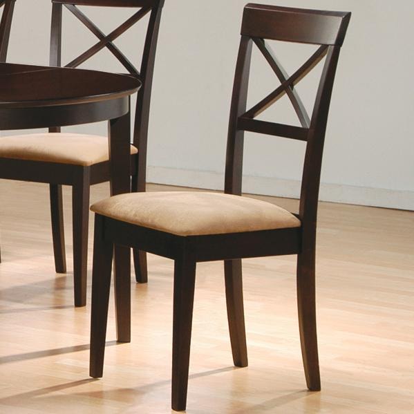 Coaster Mix & MatchCross Back Chair