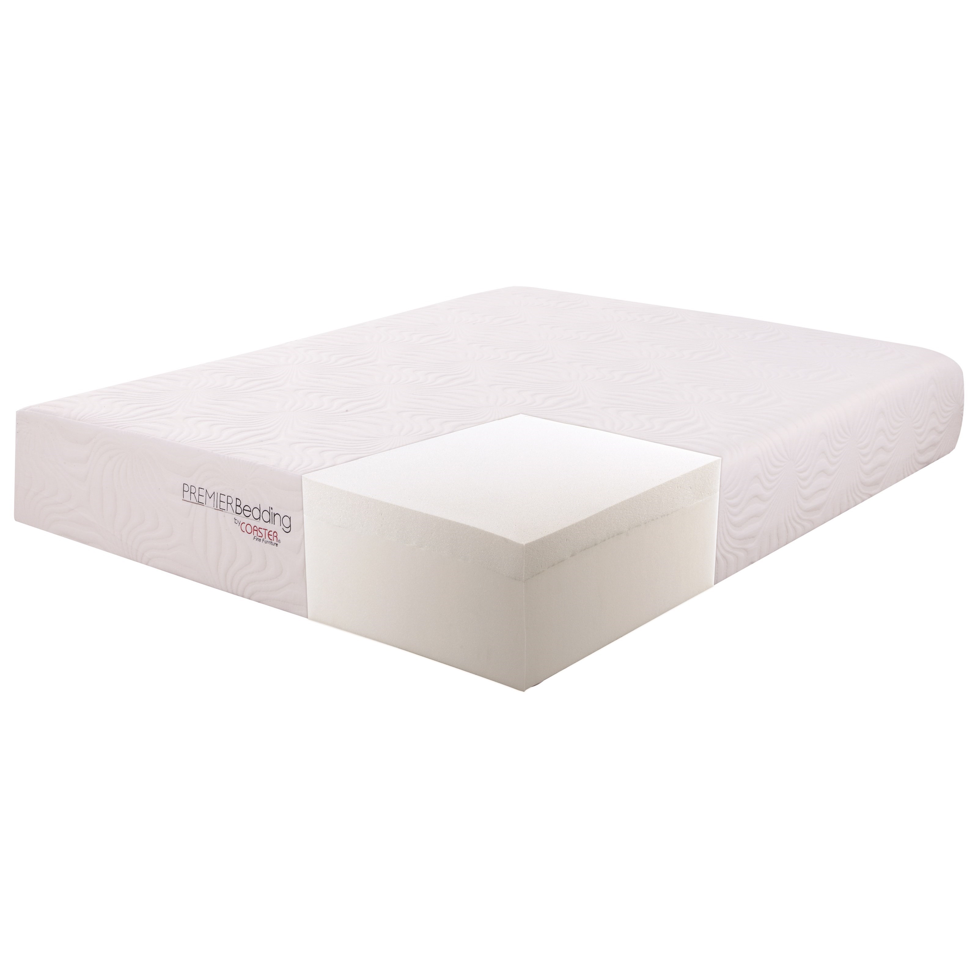 Coaster Ian Mattress 12 Queen Memory Foam Mattress Rife S Home