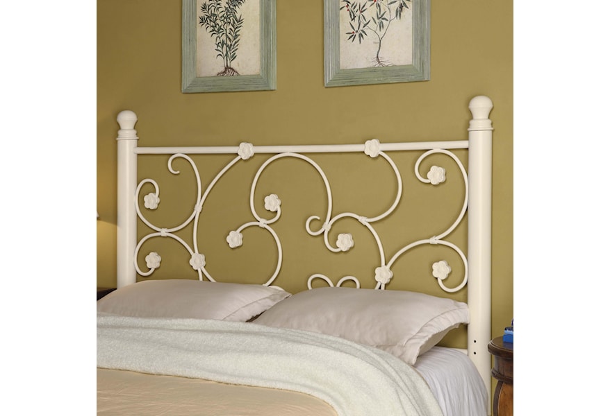 Coaster Iron Beds And Headboards Full Queen White Metal Headboard