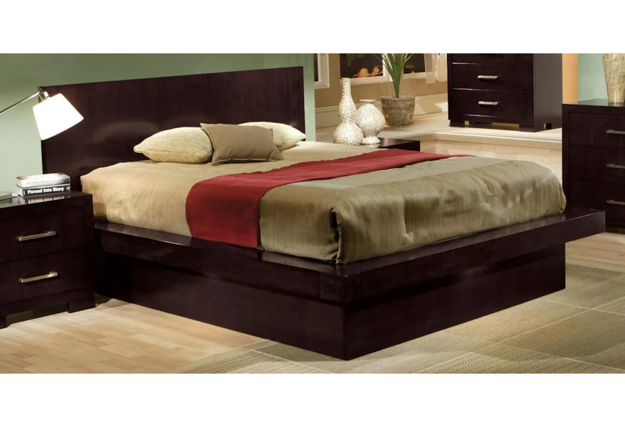 Coaster Jessica King Platform Bed With Rail Seating And Lights Furniture Superstore Rochester Mn Platform Beds Low Profile Beds Coaster Jessica King Platform Bed With Rail Seating And Lights Furniture Superstore Rochester Mn Platform Beds Low Profile Beds
