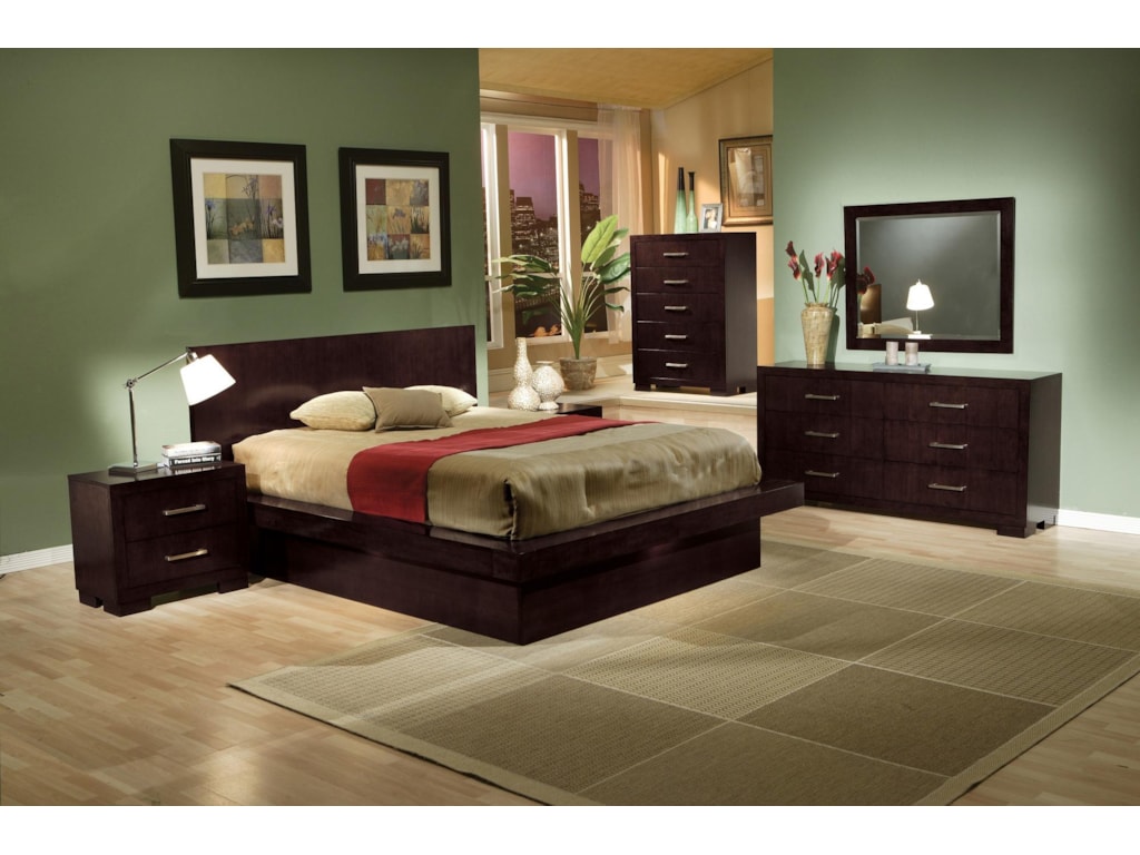 Coaster JessicaCalifornia King Platform Bed