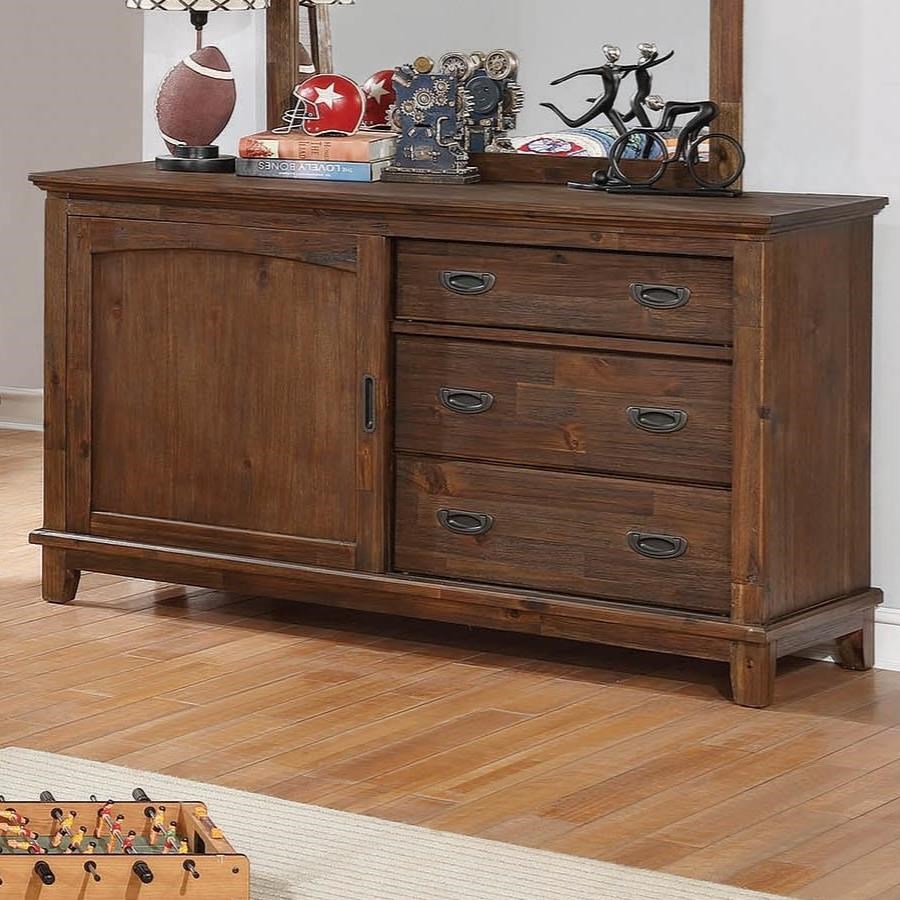 Coaster Kinsley Transitional Youth Bedroom Dresser With Sliding