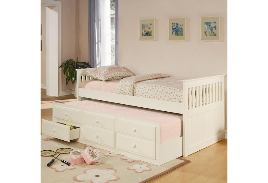 Coaster La Salle Twin Captain S Bed With Trundle And Storage