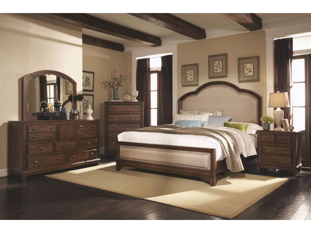 Coaster LaughtonQueen Upholstered Bed