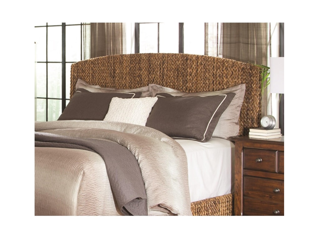Coaster Laughton 300501kwb1 Hand Woven Banana Leaf Cal King Laughton Hand Woven Banana Leaf Cal King Headboard By Coaster