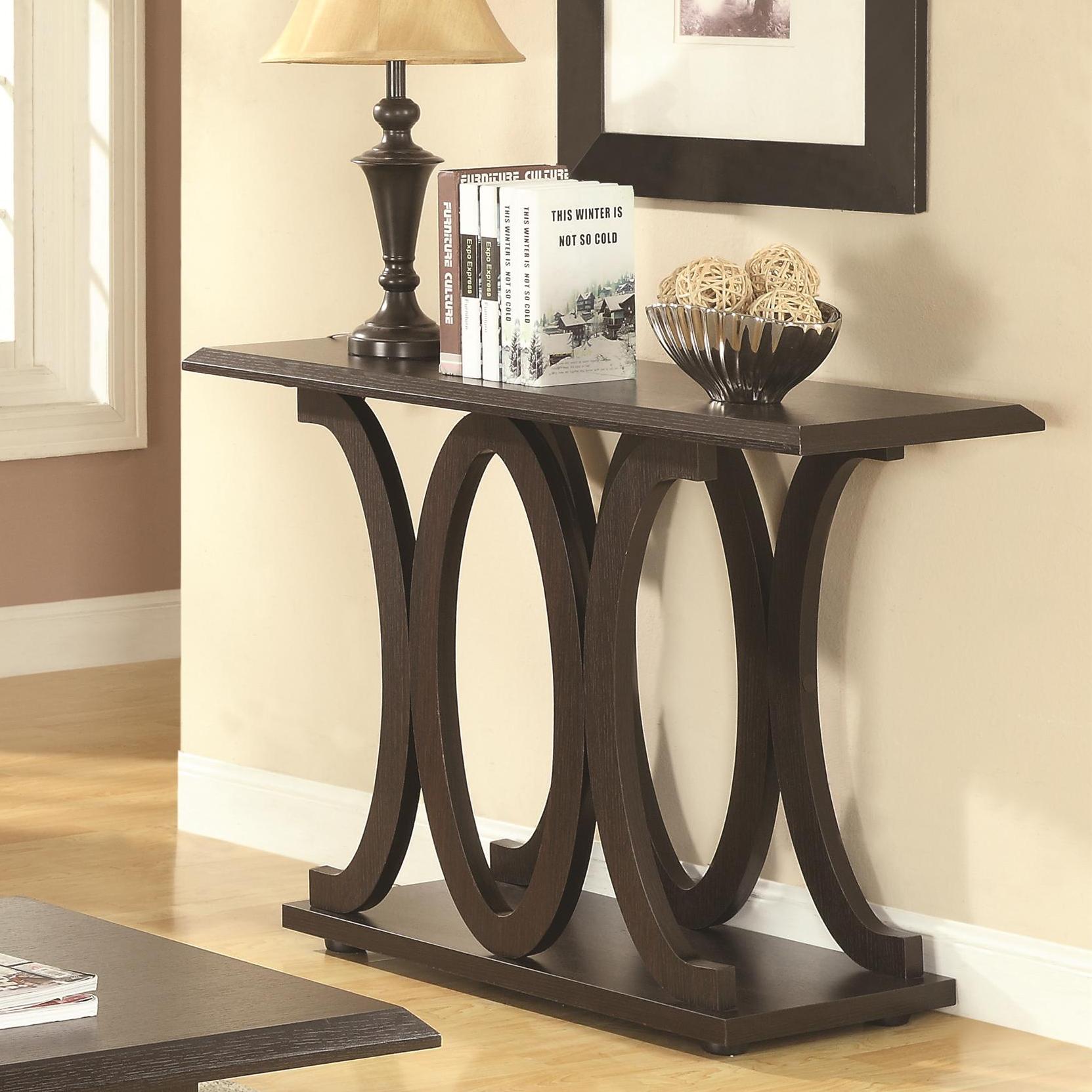living room console table