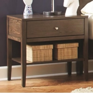 Coaster Lompoc 1 Drawer Nightstand With Usb Charging Cables A1 Furniture Mattress Night Stands