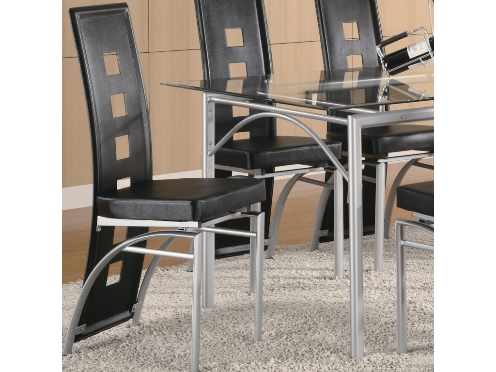 Coaster Los FelizDining Chair (Black)