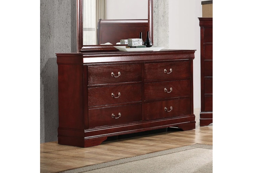 Coaster Louis Philippe Dresser Rife S Home Furniture Dressers Coaster Louis Philippe Dresser Rife S