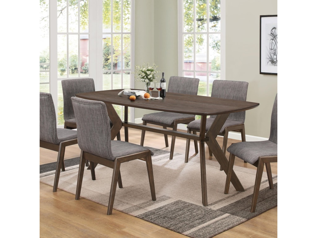 Coaster McBride 107191 Retro Dining Room Table Dunk Bright Coaster McBride 107191 Retro Dining Room Table Dunk Bright