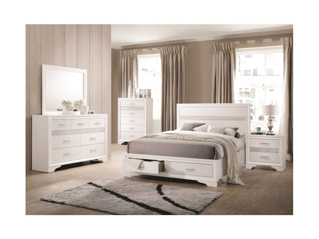 Coaster Miranda 7 Drawer Dresser Mirror With Wood Frame Value