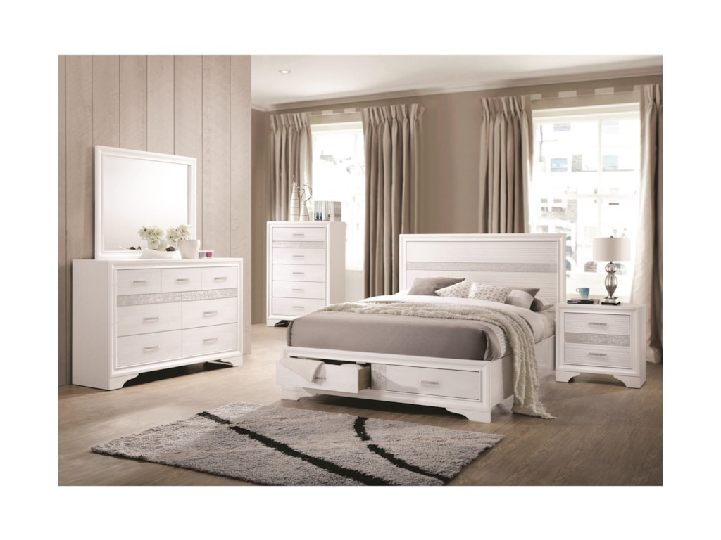 Coaster Furniture Miranda 205113 7 Drawer Dresser With Hidden