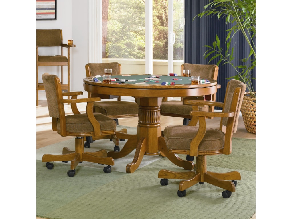 Coaster Mitchell5 Piece Game Table Set