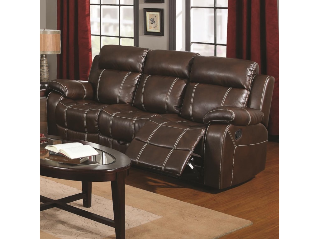 Myleene Motion Sofa W Pillow Arms By Coaster At Value City Furniture