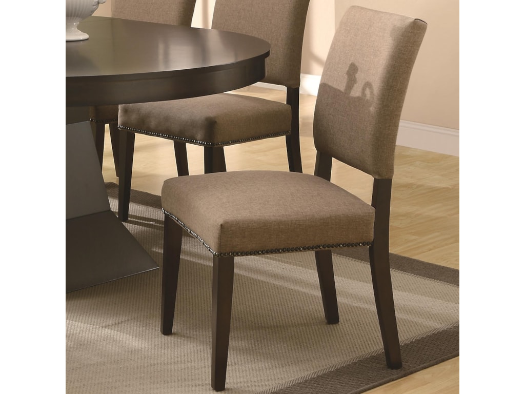Myrtle Dining Side Chair W Nailhead Trimming By Fine Furniture At Del Sol Furniture