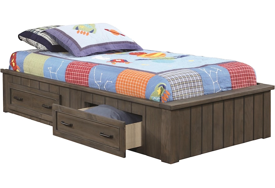 Coaster Napoleon Full Platform Bed with Storage Drawers | Value 