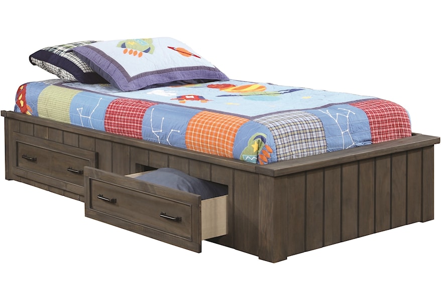 Coaster Napoleon Twin Platform Bed with Storage Drawers | A1 