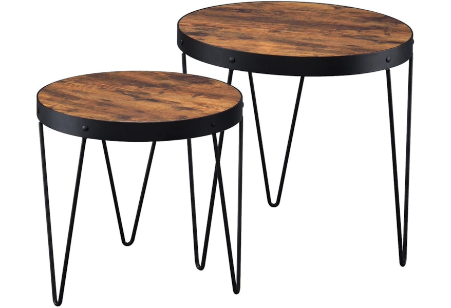 Coaster Nesting Tables 901944 2 Piece Nesting Table Set With