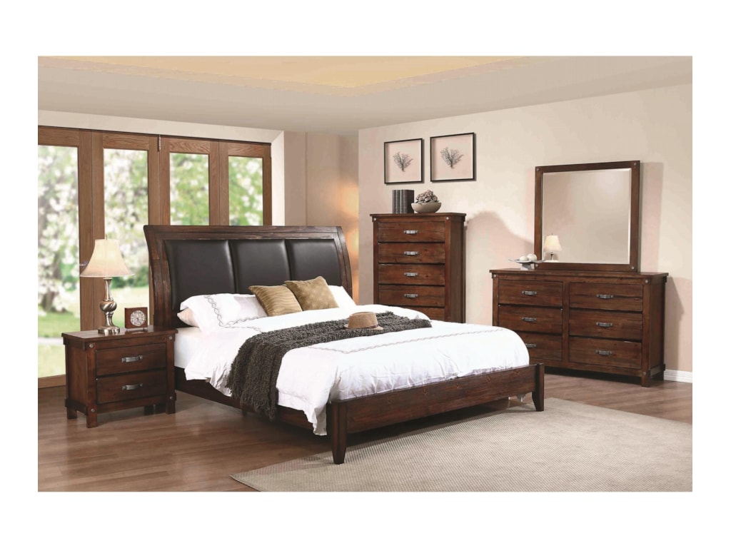 Coaster NobleKing Panel Bed