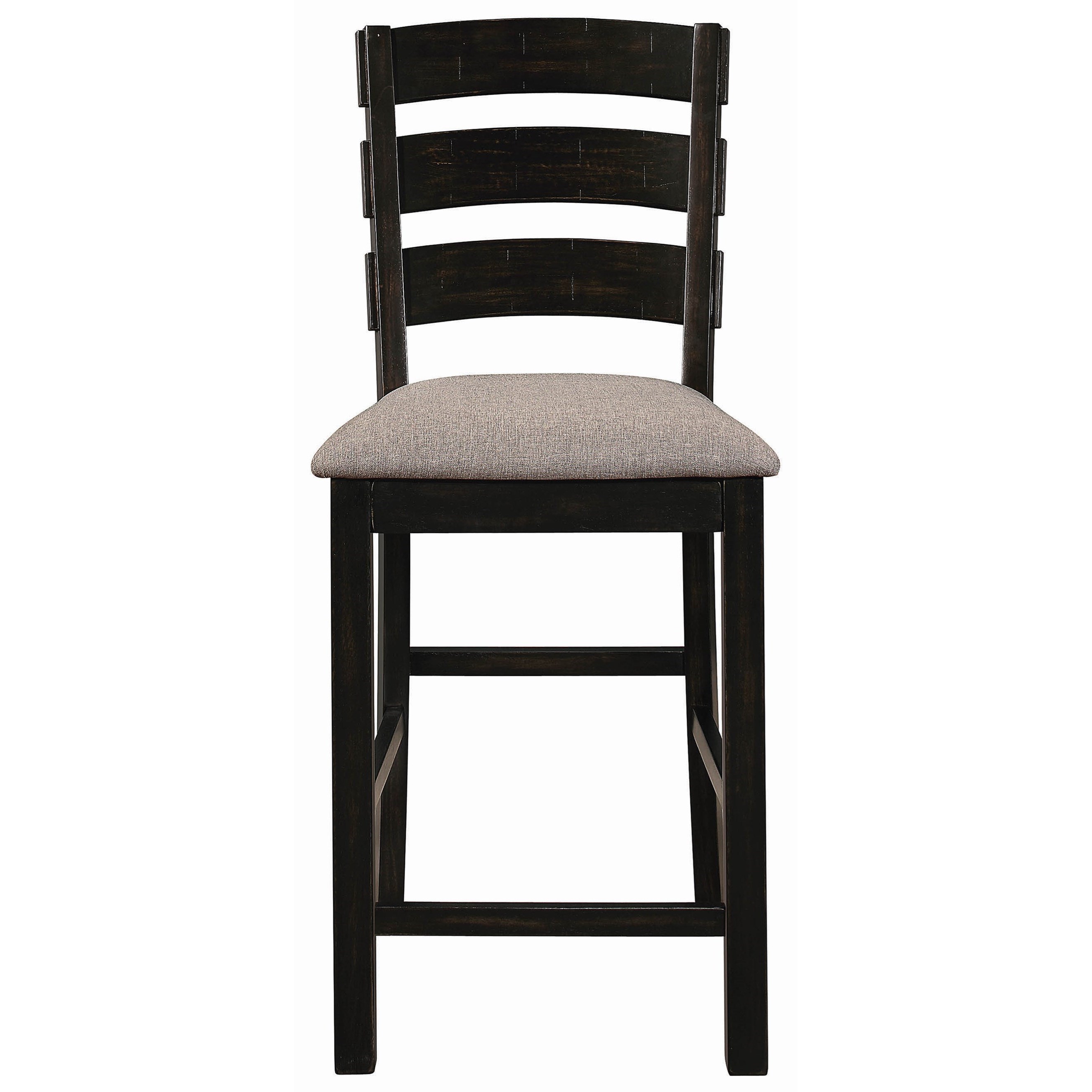 Oakley Solid Wood Counter Height Chair With Ladder Back By Coaster At Value City Furniture
