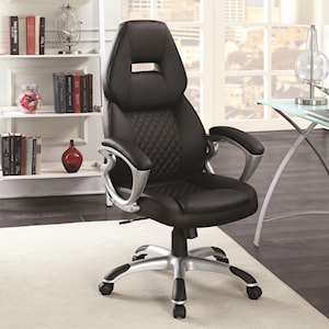 Coaster Office Chairs High Back Office Chair Rife S Home Furniture Executive Desk Chairs