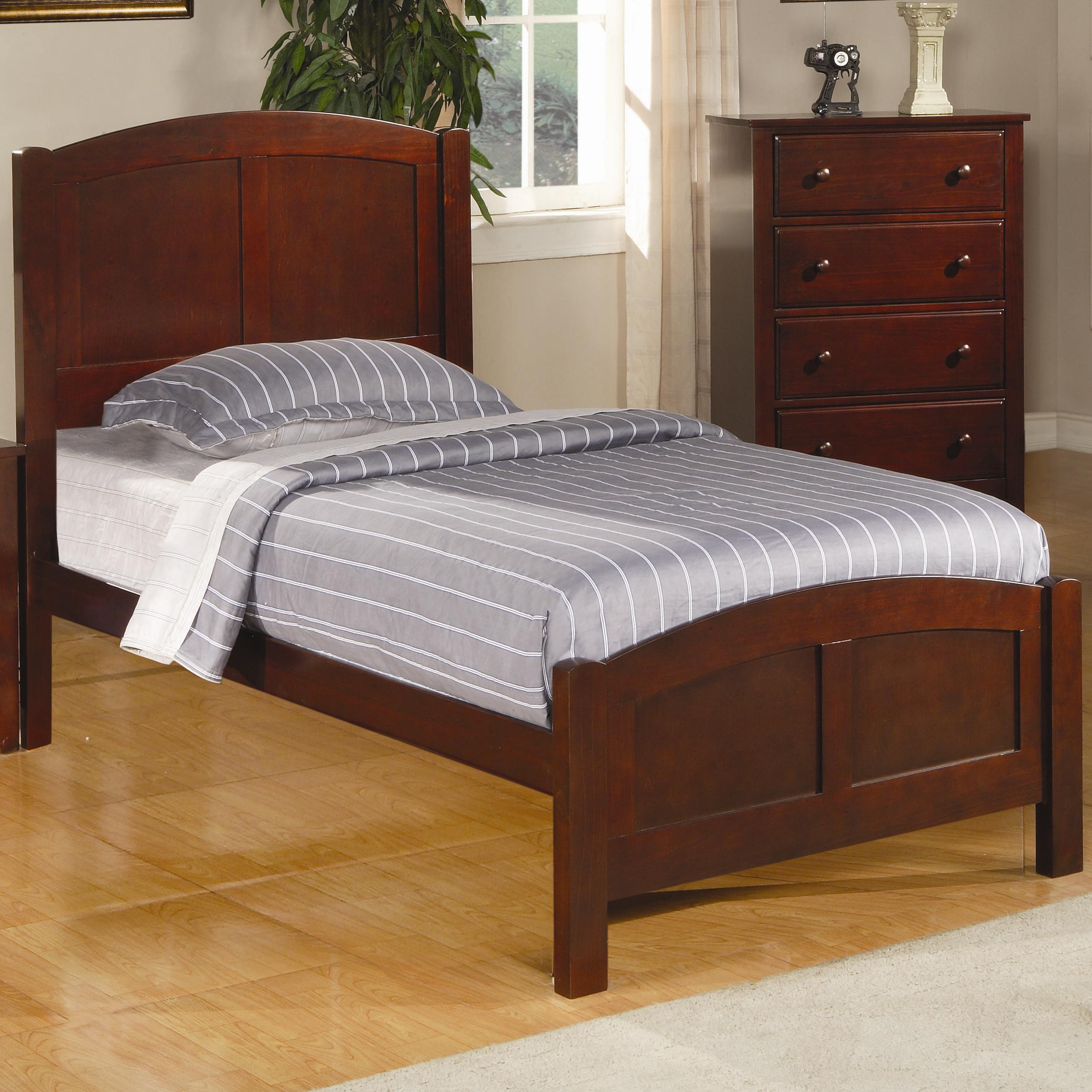 Coaster Parker Casual Twin Panel Bed With Underbed Storage Value City Furniture Panel Beds