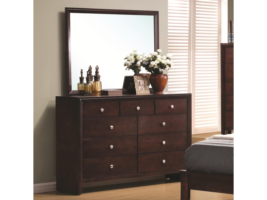 Coaster Serenity Dresser and Mirror